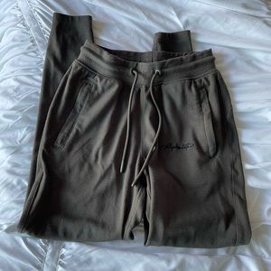 Alphalete olive joggers